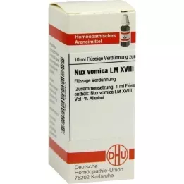 NUX VOMICA LM XVIII Verdunning, 10 ml