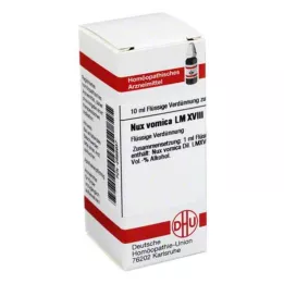 NUX VOMICA LM XVIII Verdunning, 10 ml