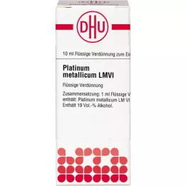 PLATINUM METALLICUM LM VI Verdunning, 10 ml