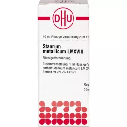 STANNUM METALLICUM LM XVIII Verdunning, 10 ml