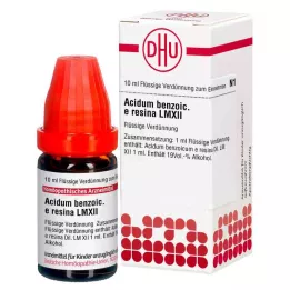 ACIDUM BENZOICUM e resina LM XII Verdunning, 10 ml