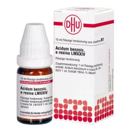 ACIDUM BENZOICUM e resina LM XXIV Verdunning, 10 ml