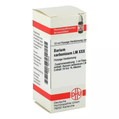 BARIUM CARBONICUM LM XXX Verdunning, 10 ml BARIUM CARBONICUM LM XXX Verdunning, 10 ml