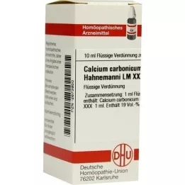 CALCIUM CARBONICUM Hahnemanni LM XXX Verdunning, 10 ml