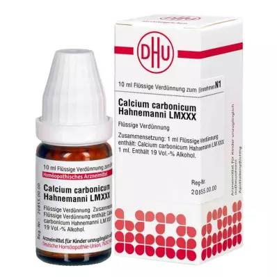 CALCIUM CARBONICUM Hahnemanni LM XXX Verdunning, 10 ml