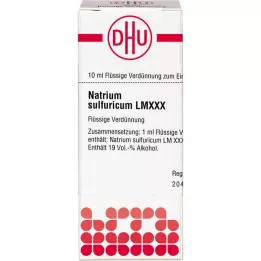 NATRIUM SULFURICUM LM XXX Verdunning, 10 ml