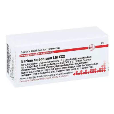 BARIUM CARBONICUM LM XXX Bolletjes, 5 g BARIUM CARBONICUM LM XXX Bolletjes, 5 g