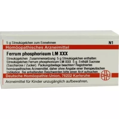 FERRUM PHOSPHORICUM LM XXX Bolletjes, 5 g