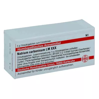 NATRIUM CARBONICUM LM XXX Bolletjes, 5 g NATRIUM CARBONICUM LM XXX Bolletjes, 5 g