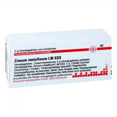 ZINCUM METALLICUM LM XXX Bolletjes, 5 g ZINCUM METALLICUM LM XXX Bolletjes, 5 g