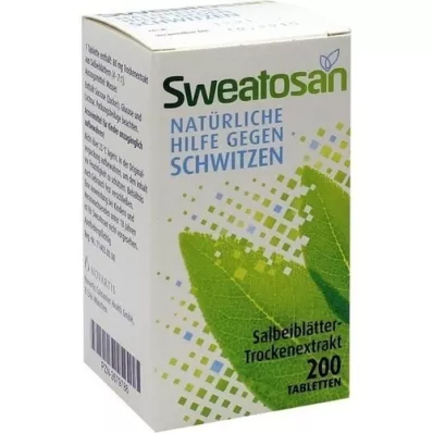 SWEATOSAN Gecoate tabletten, 200 stuks