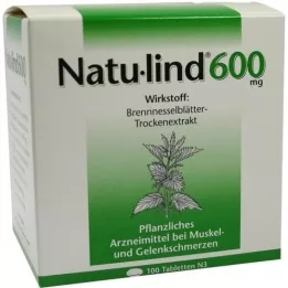 NATULIND 600 mg omhulde tabletten, 100 stuks