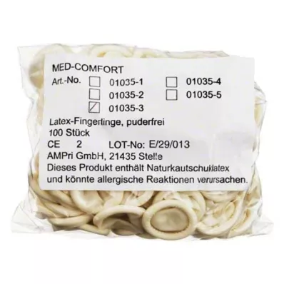 FINGERLING Latex OP Maat 3, 100 stuks FINGERLING Latex OP Maat 3, 100 stuks