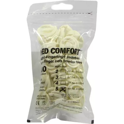 FINGERLING Latex OP Maat 5, 100 stuks FINGERLING Latex OP Maat 5, 100 stuks