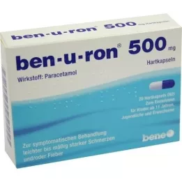 BEN-U-RON 500 mg capsules, 20 st
