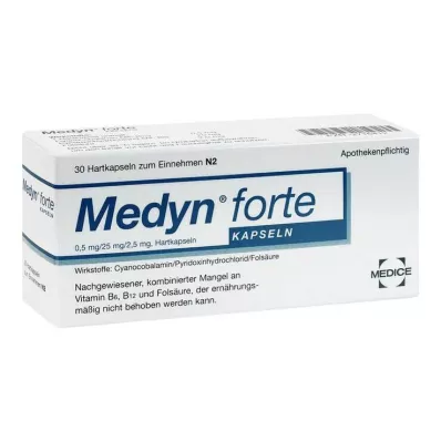 MEDYN forte capsules, 30 stuks MEDYN forte capsules, 30 stuks