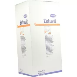 ZETUVIT Absorberende kompressen steriel 10x20 cm, 25 stuks