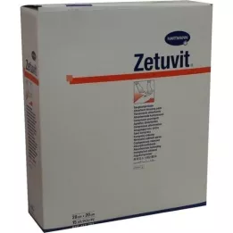 ZETUVIT Absorberende kompressen steriel 20x20 cm, 15 stuks