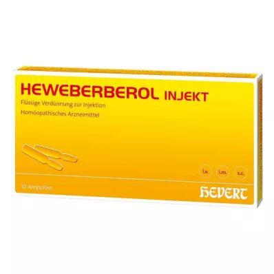 HEWEBERBEROL injecteer ampullen, 10 stuks HEWEBERBEROL injecteer ampullen, 10 stuks