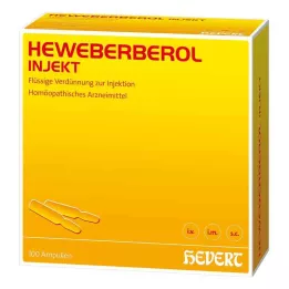 HEWEBERBEROL injecteer ampullen, 100 stuks