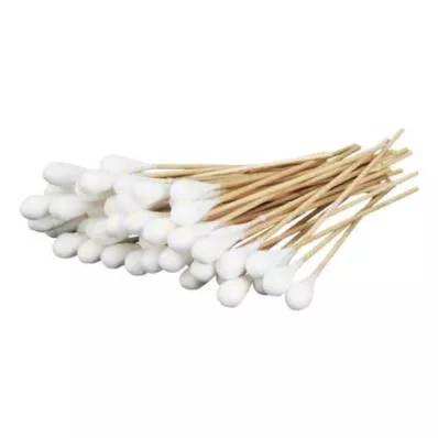 WATTESTÄBCHEN met katoenen hoofd 15 cm groot, 50 stuks WATTESTÄBCHEN met katoenen hoofd 15 cm groot, 50 stuks