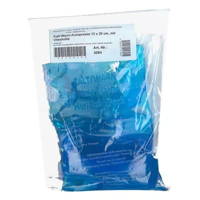 KALT-WARM Kompres 12x29 cm met hoes van fleece, 1 st