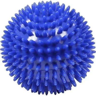 MASSAGEBALL Egelbal 10 cm blauw, 1 st