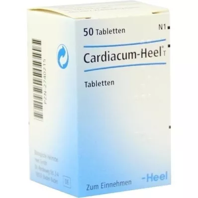 CARDIACUM Hiel T tabletten, 50 stuks