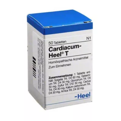 CARDIACUM Hiel T tabletten, 50 stuks CARDIACUM Hiel T tabletten, 50 stuks