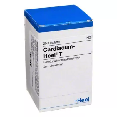 CARDIACUM Hiel T tabletten, 250 stuks CARDIACUM Hiel T tabletten, 250 stuks
