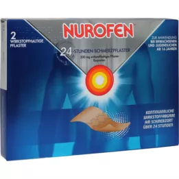 NUROFEN 24-uurs pijnpleister 200 mg, 2 stuks