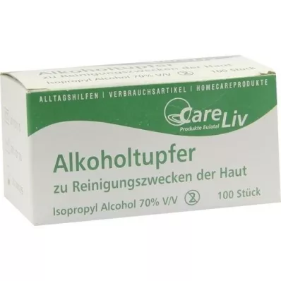 ALKOHOLTUPFER 3x6 cm steriel, 100 stuks