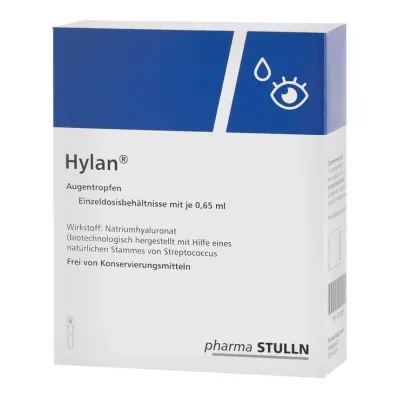 HYLAN 0,65 ml oogdruppels, 120 stuks