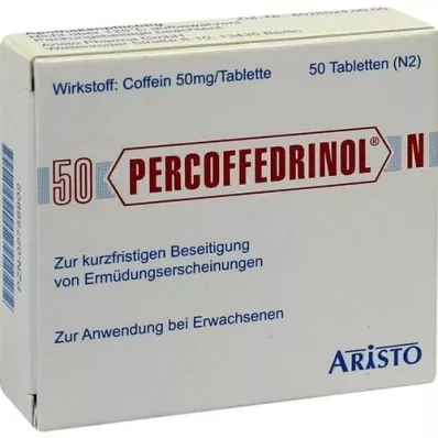 PERCOFFEDRINOL N 50 mg tabletten, 50 st