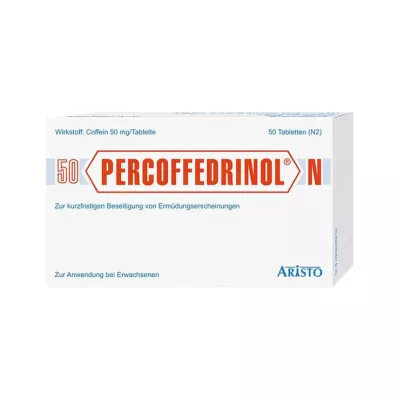 PERCOFFEDRINOL N 50 mg tabletten, 50 st PERCOFFEDRINOL N 50 mg tabletten, 50 st