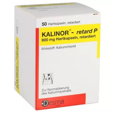 KALINOR retard P 600 mg harde capsules, 50 st
