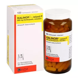 KALINOR retard P 600 mg harde capsules, 100 st