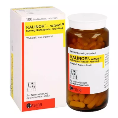 KALINOR retard P 600 mg harde capsules, 100 st KALINOR retard P 600 mg harde capsules, 100 st