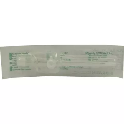 VASOFIX Bruine buis 17 G 45 mm wit, 1 st