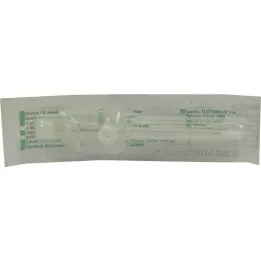 VASOFIX Bruine buis 17 G 45 mm wit, 1 st