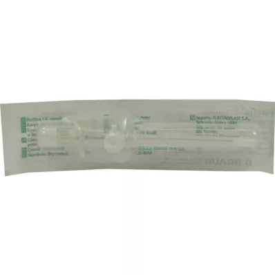 VASOFIX Bruine buis 17 G 45 mm wit, 1 st