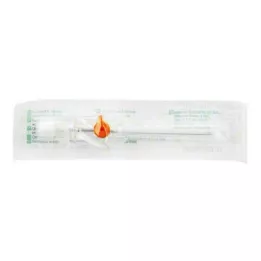 VASOFIX Bruine buis 14 G 50 mm oranje, 1 st