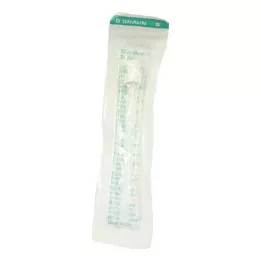VASOFIX Bruine buisstilet 17 G 45 mm wit, 1 st