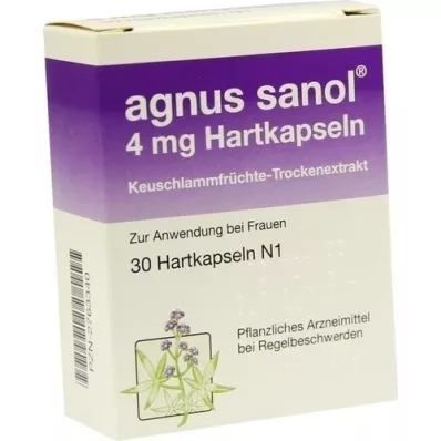 AGNUS SANOL Harde capsules, 30 stuks