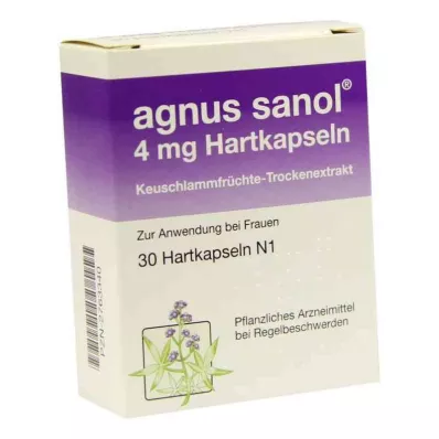 AGNUS SANOL Harde capsules, 30 stuks