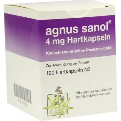 AGNUS SANOL Harde capsules, 100 stuks