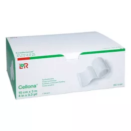 CELLONA Synthetische watten 10 cm x 3 m, 4 stuks