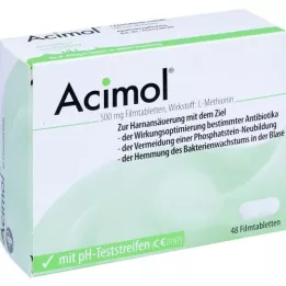 ACIMOL met pH-teststrips filmomhulde tabletten, 48 stuks