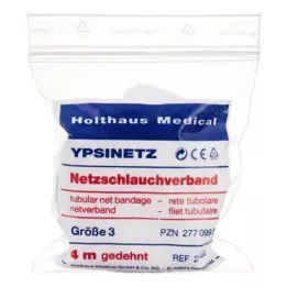 NETZVERBAND Ypsin net maat 3 4 m wit, 1 st