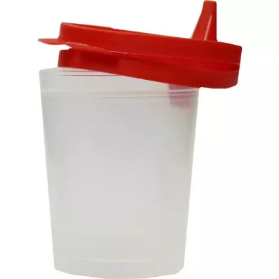 URINBECHER met opklikbare deksel, 1 pc URINBECHER met opklikbare deksel, 1 pc